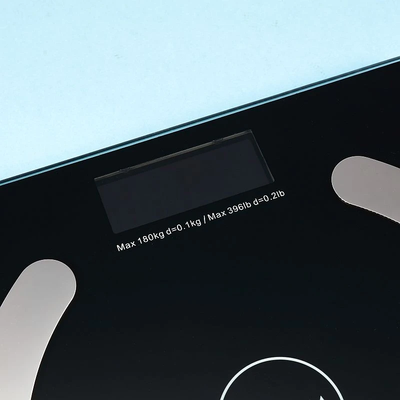 Cantar corporal smart Bluetooth cu analiza IMC, 180 kg, sticla securizata