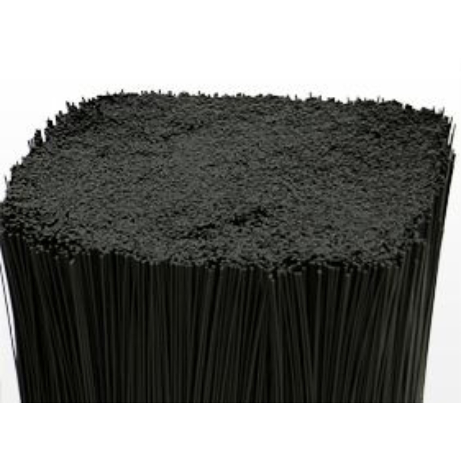 Suport universal pentru cuțite cu peri detașabili, negru, 11x18 cm