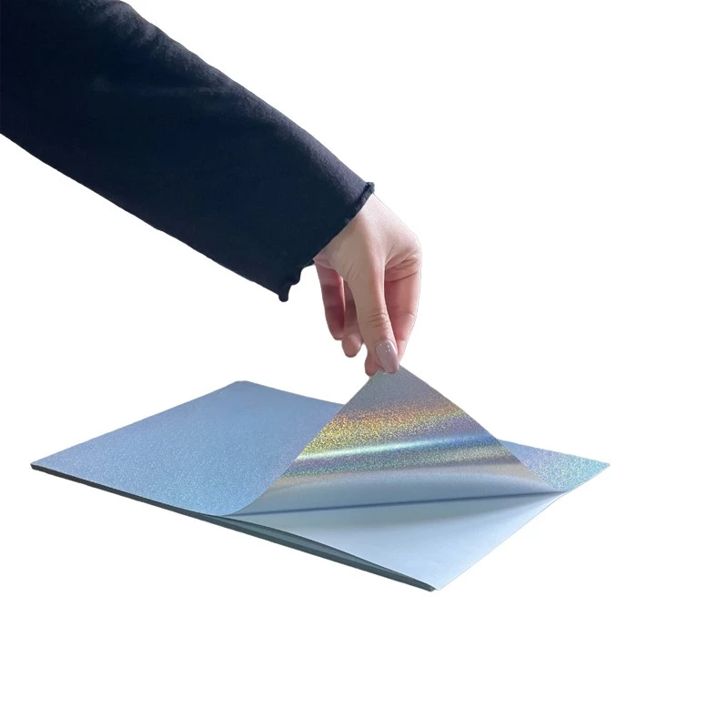 Folie printabilă inkjet Rainbow A4 pentru autocolante, set 20 coli Procart