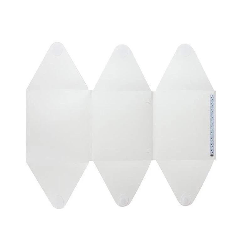 Mini cub foto pliabil pentru fotografii de produs, 20 LED SMD, 22x23x25 cm, USB 5V