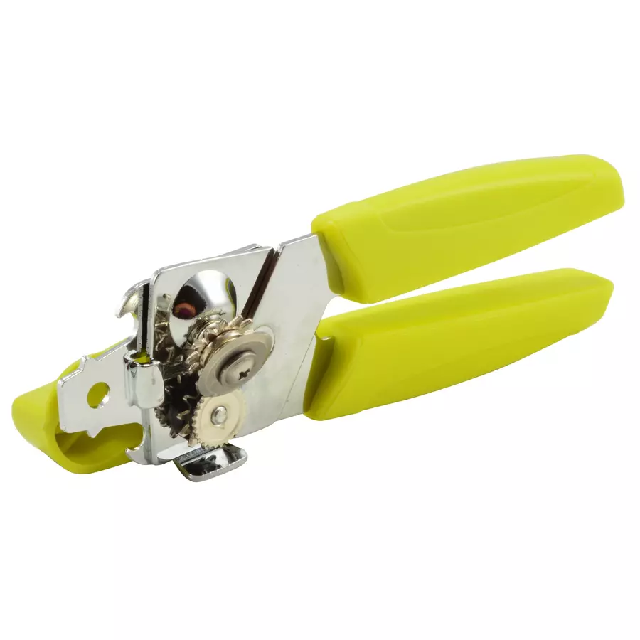 Deschizător de conserve și sticle din metal cromat, 18 cm, Perfect Home