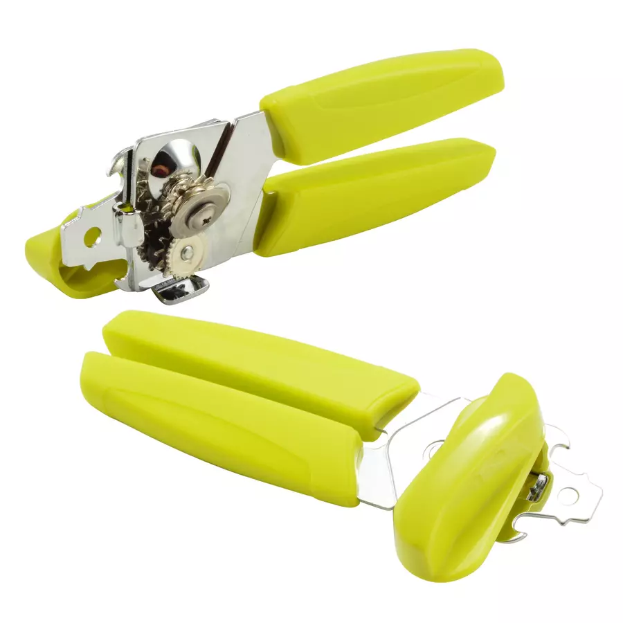 Deschizător de conserve și sticle din metal cromat, 18 cm, Perfect Home