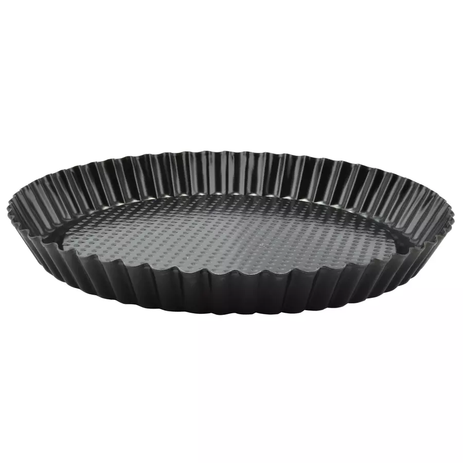 Formă pentru tartă cu fructe din oțel, antiaderentă, 27 cm, Perfect Home