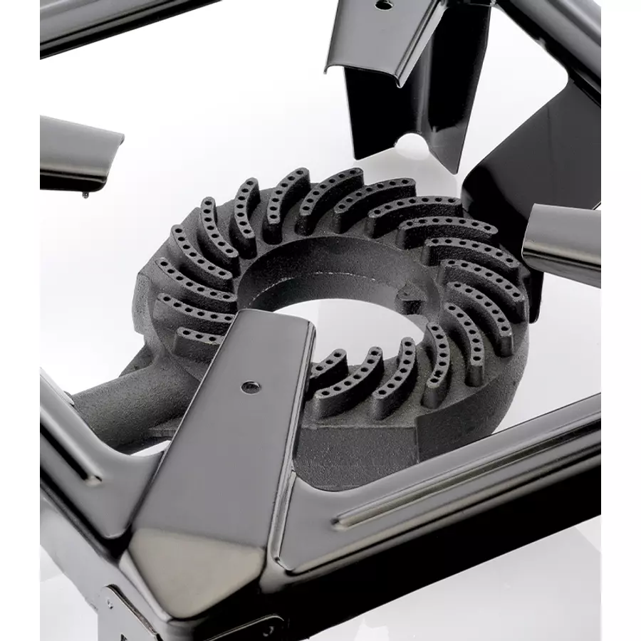 Mini arzător pe gaz 3,5 kW din oțel greu, suport stabil pentru ceaun