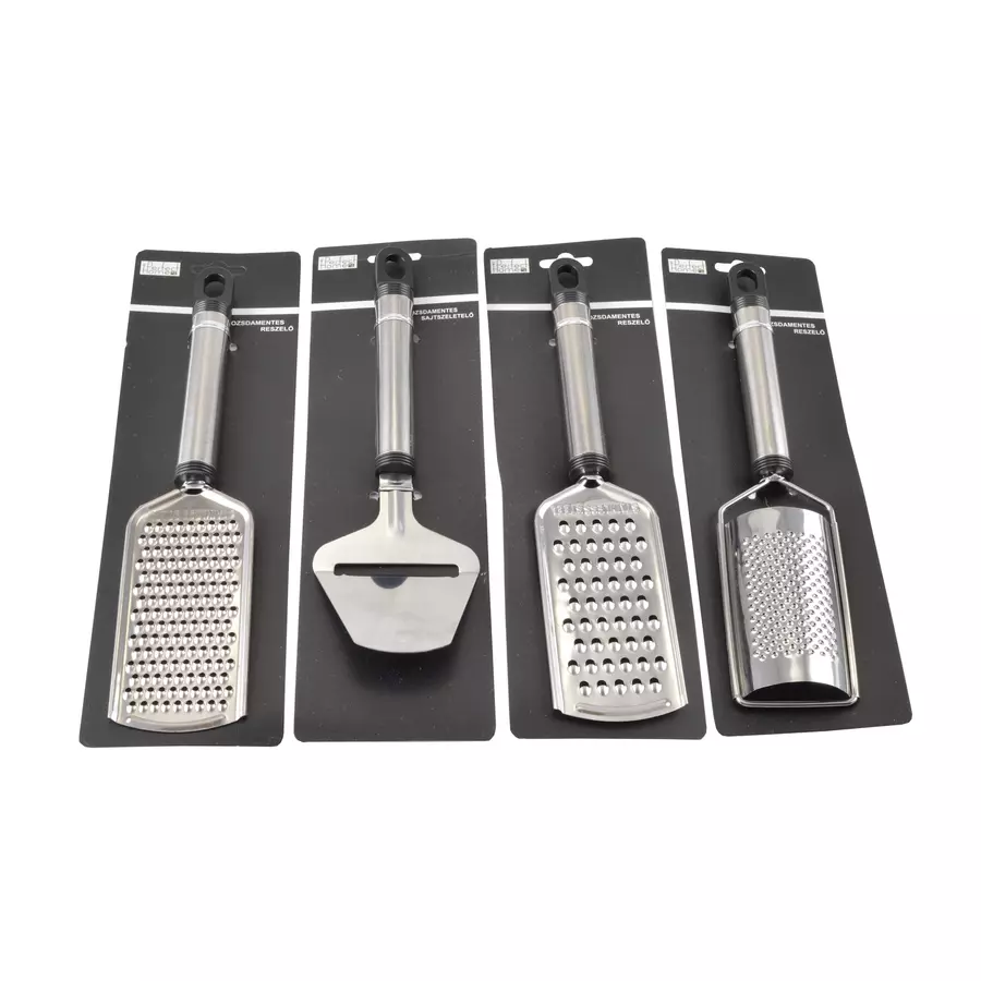 Răzătoare pentru parmezan din oțel inoxidabil, cu mâner ergonomic, 25 cm