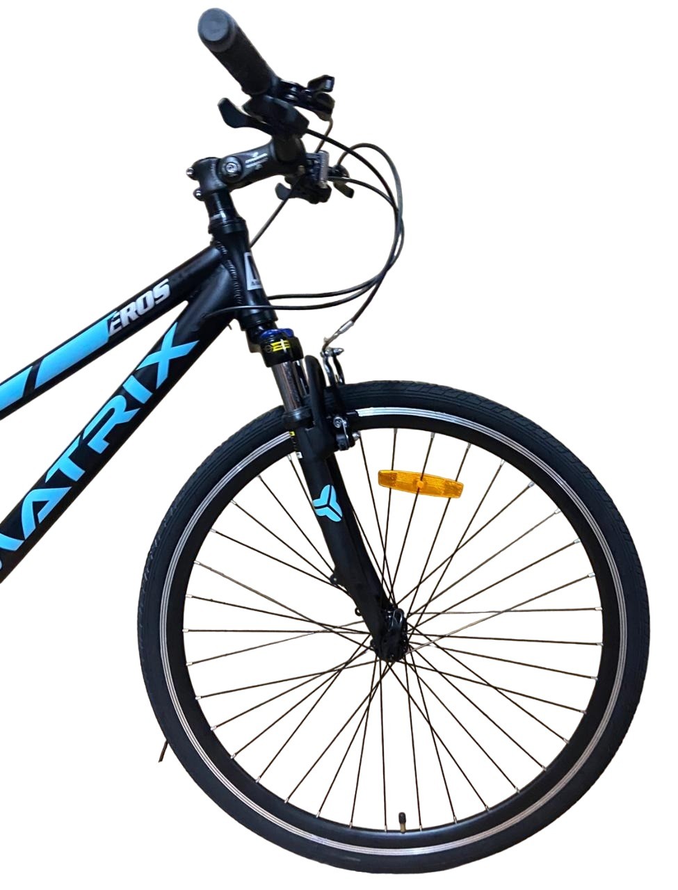 Bicicletă hibridă de damă 700C pentru oraș și munte, 21 viteze, cadru aluminiu 17