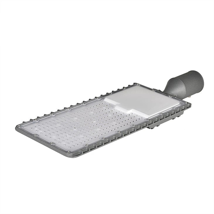 Lampă LED stradală 250W IP65, ultrasubțire, 25000–35000 lm, gri