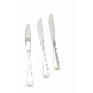Set 3 cuțite London din oțel inoxidabil, 22,3 cm, Perfect Home