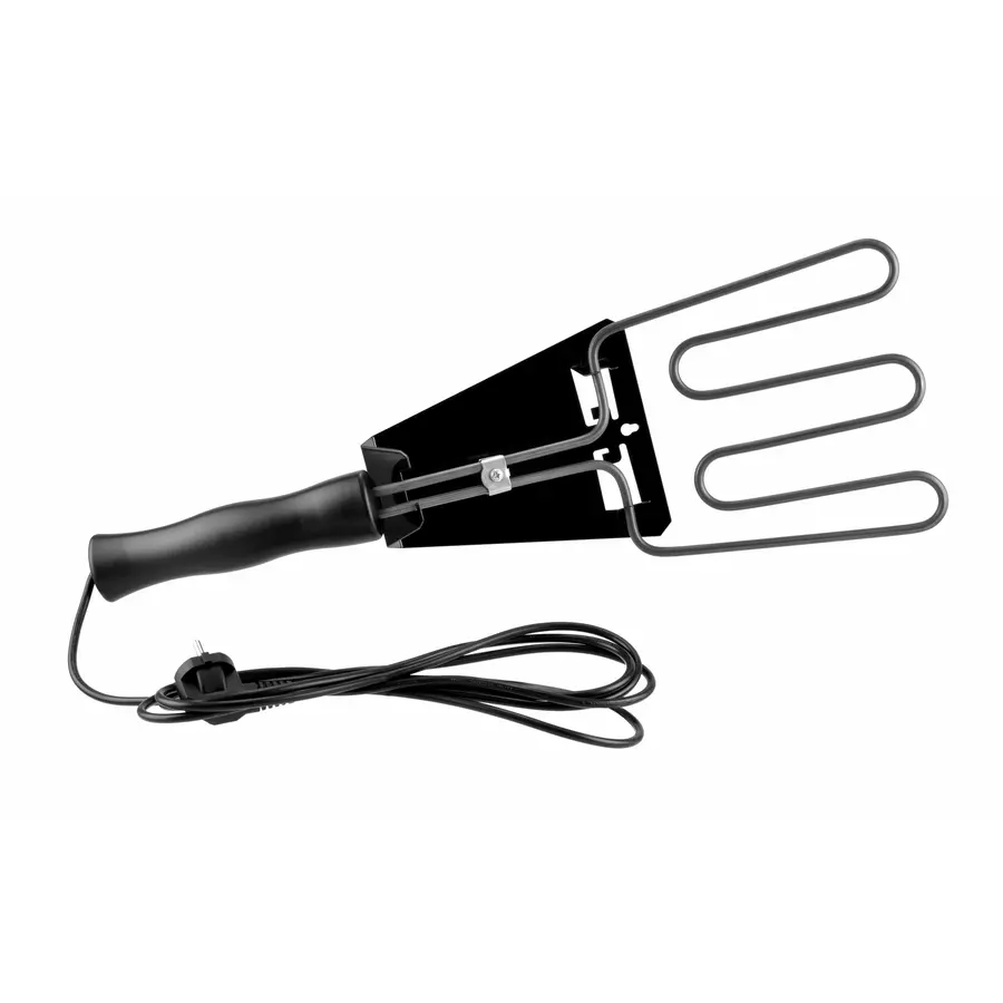 Aprinzător electric pentru cărbuni 800W din oțel inoxidabil, cu suport stabil