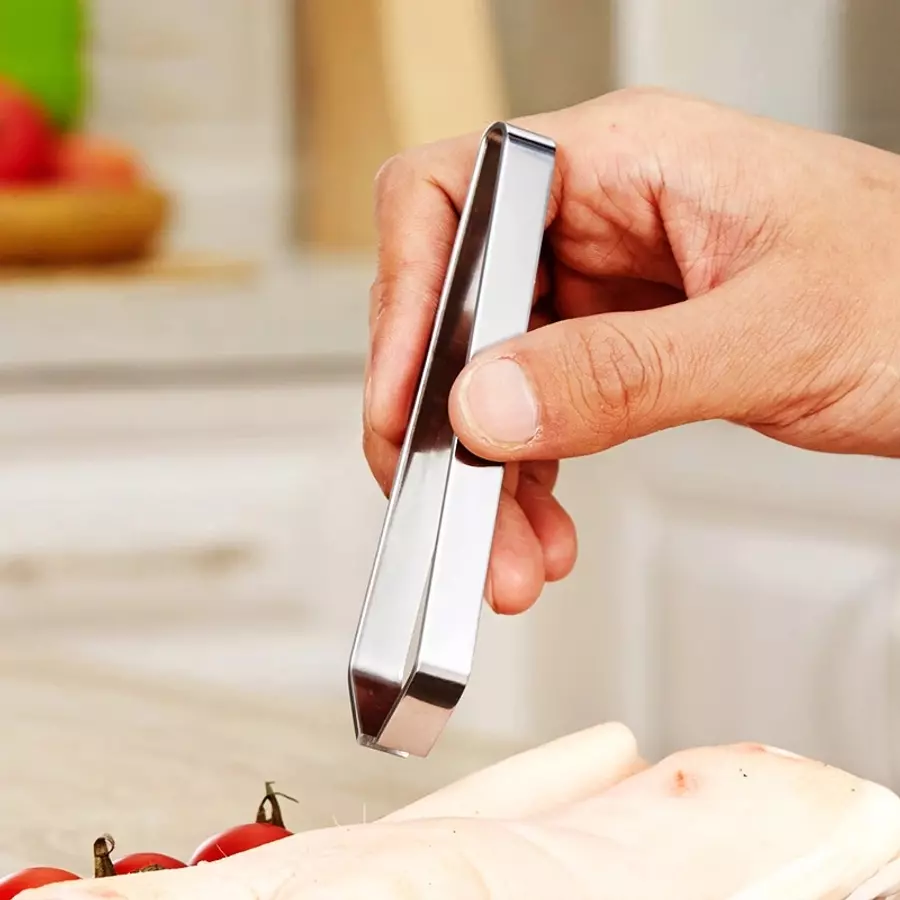 Pensetă din oțel inoxidabil pentru îndepărtarea oaselor de pește, precisă