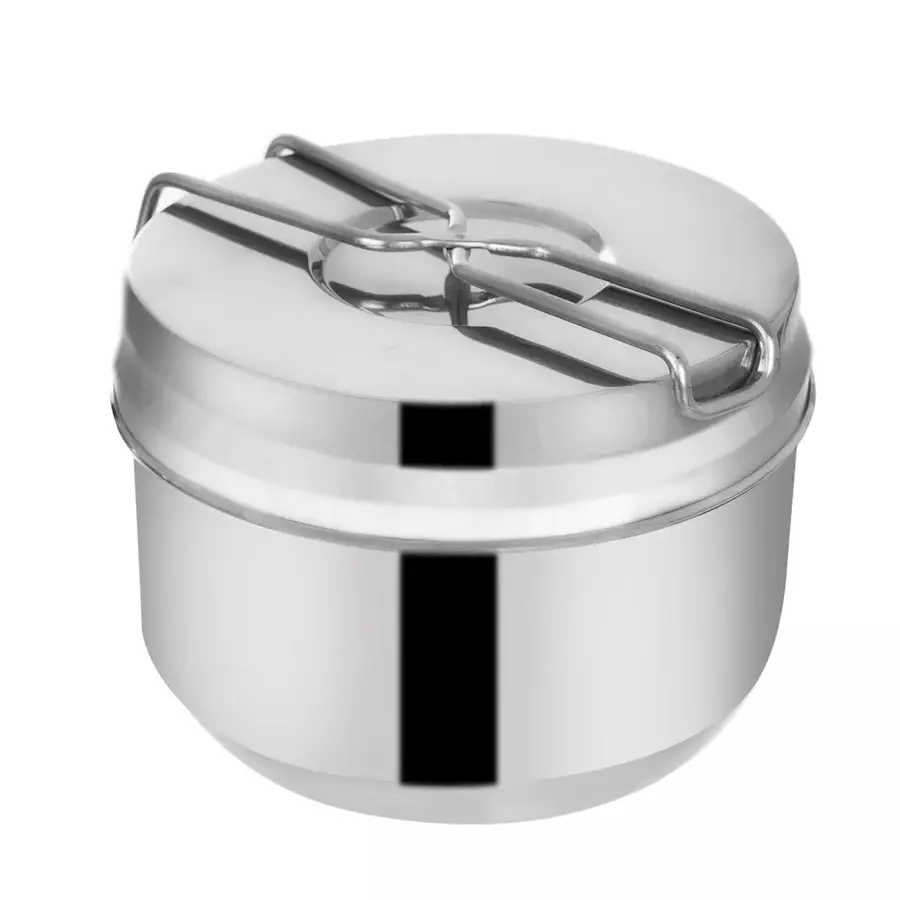 Set de camping Orion din oțel inoxidabil, 7 piese, compact pentru drumeții