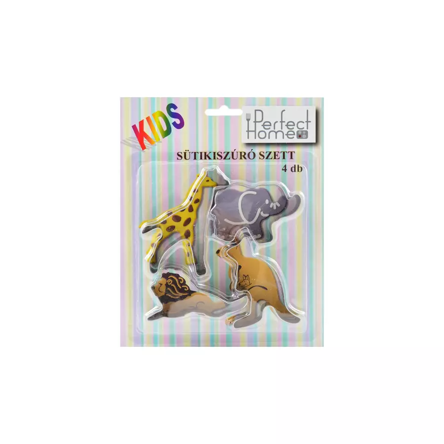 Set 4 forme pentru biscuiți cu animale, pentru copii și petreceri