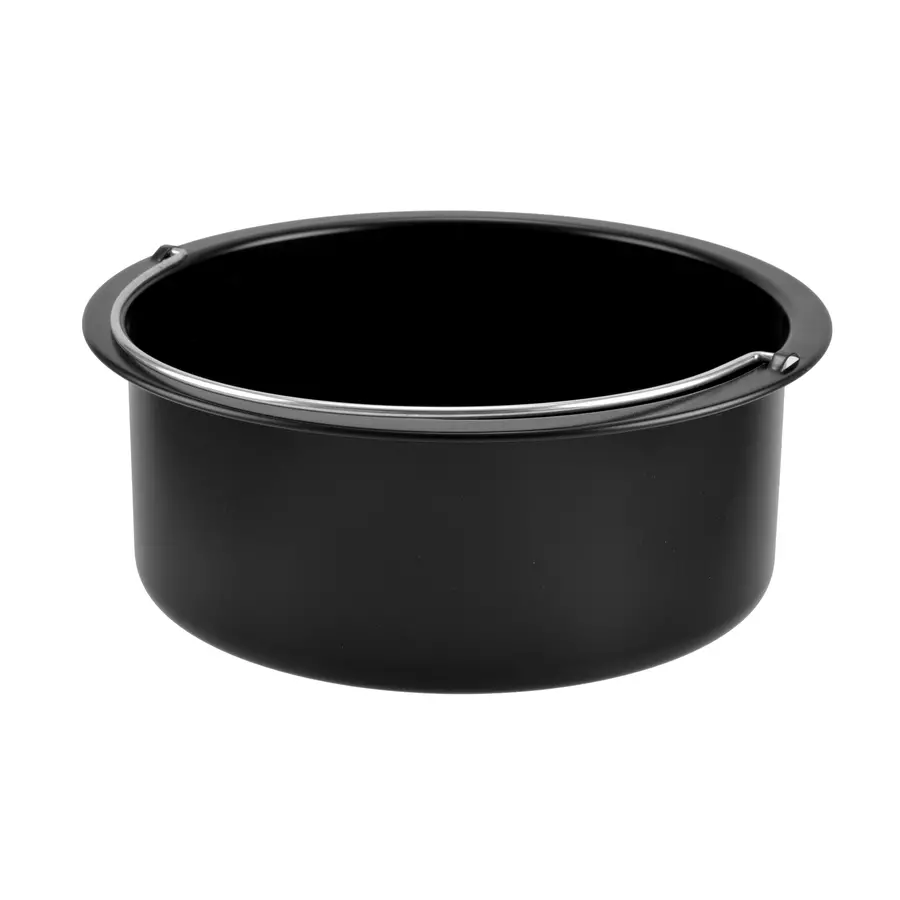 Set 2 inserții pentru friteuză cu aer cald, oțel antiaderent, 17–17,5 cm