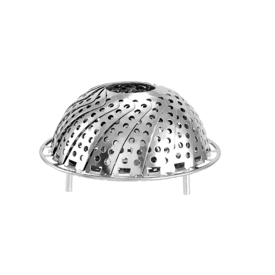Sită de gătit cu abur din inox pliabilă, 21,5 cm, Perfect Home