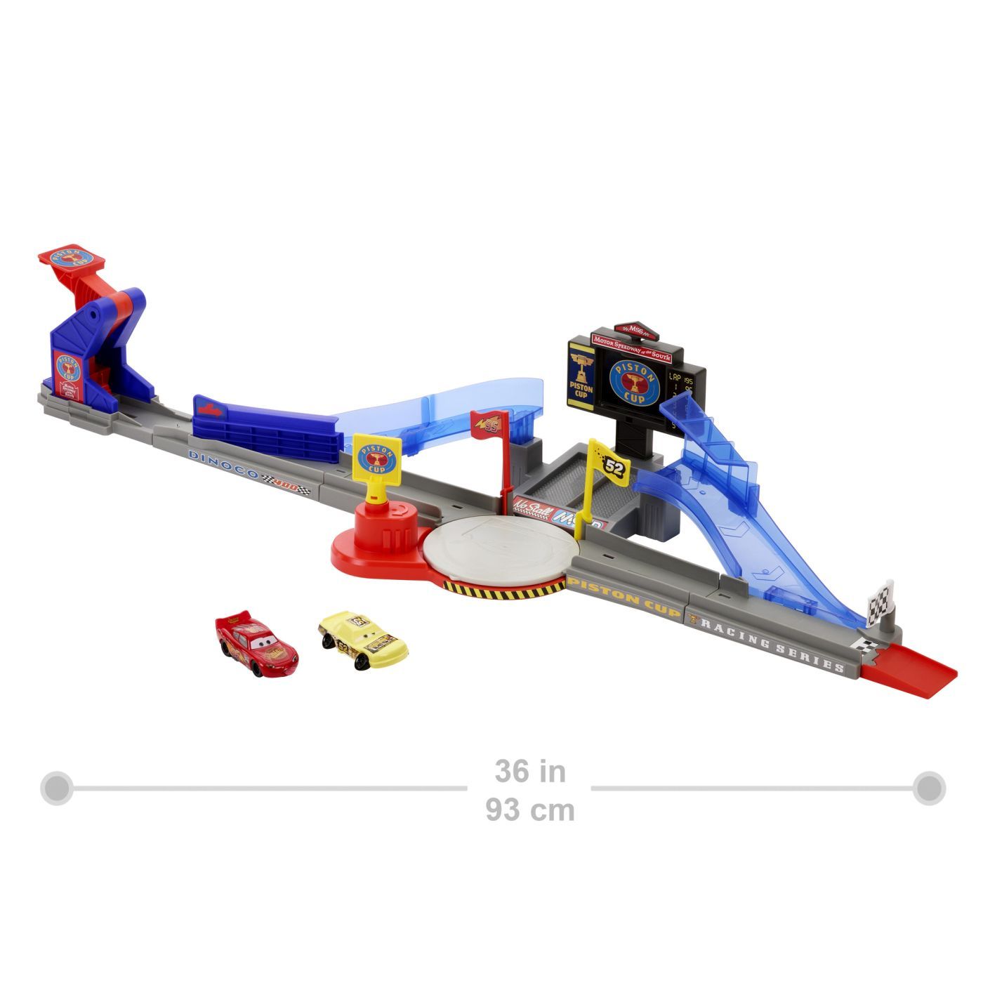 CARS SET DE JOACA PISTA DE CURSE PISTON CUP CU MASINUTA INCLUSA SuperHeroes ToysZone