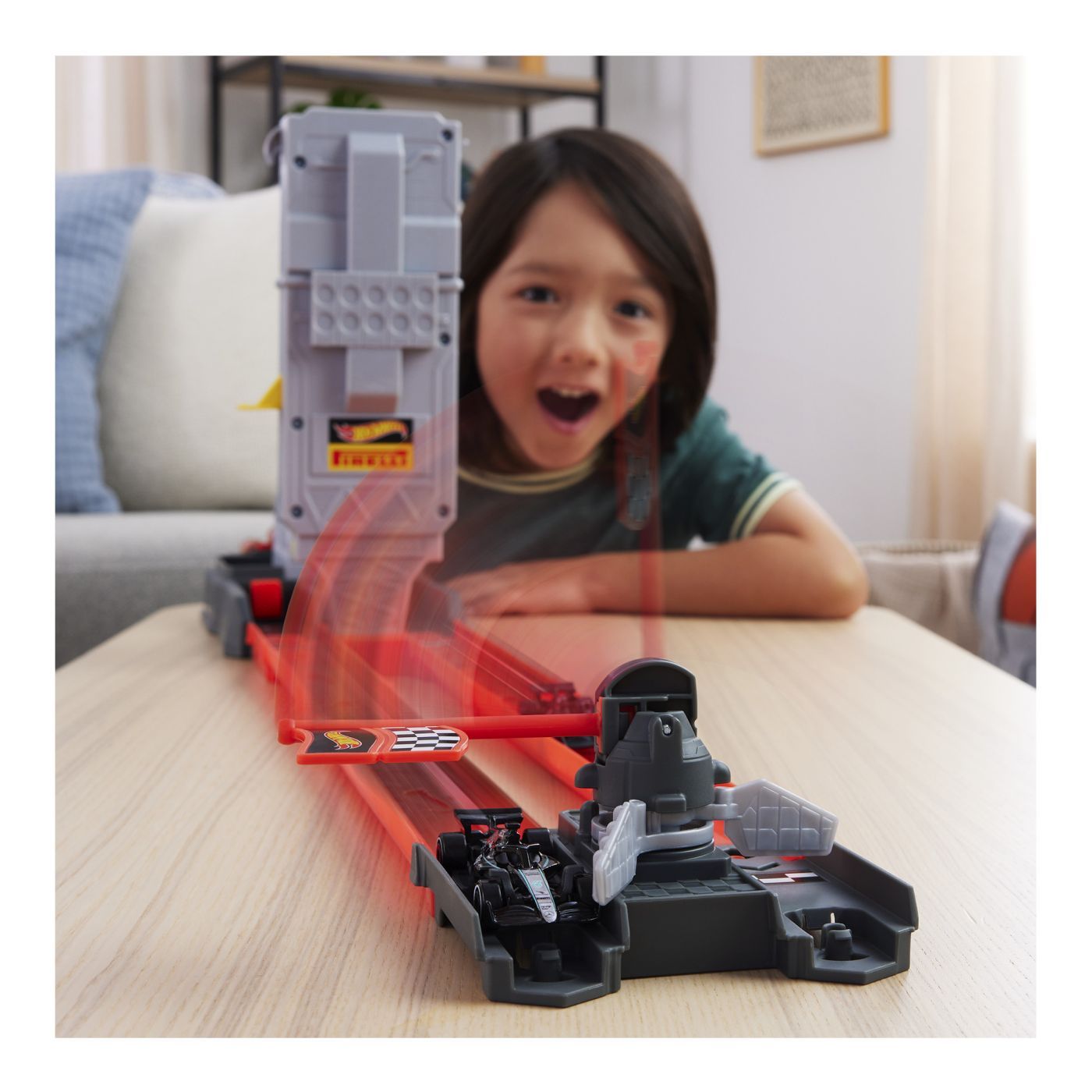 HOT WHEELS RACING CIRCUIT DE CURSE GRID START FORMULA 1 CU 2 MASINUTE INCLUSE SuperHeroes ToysZone