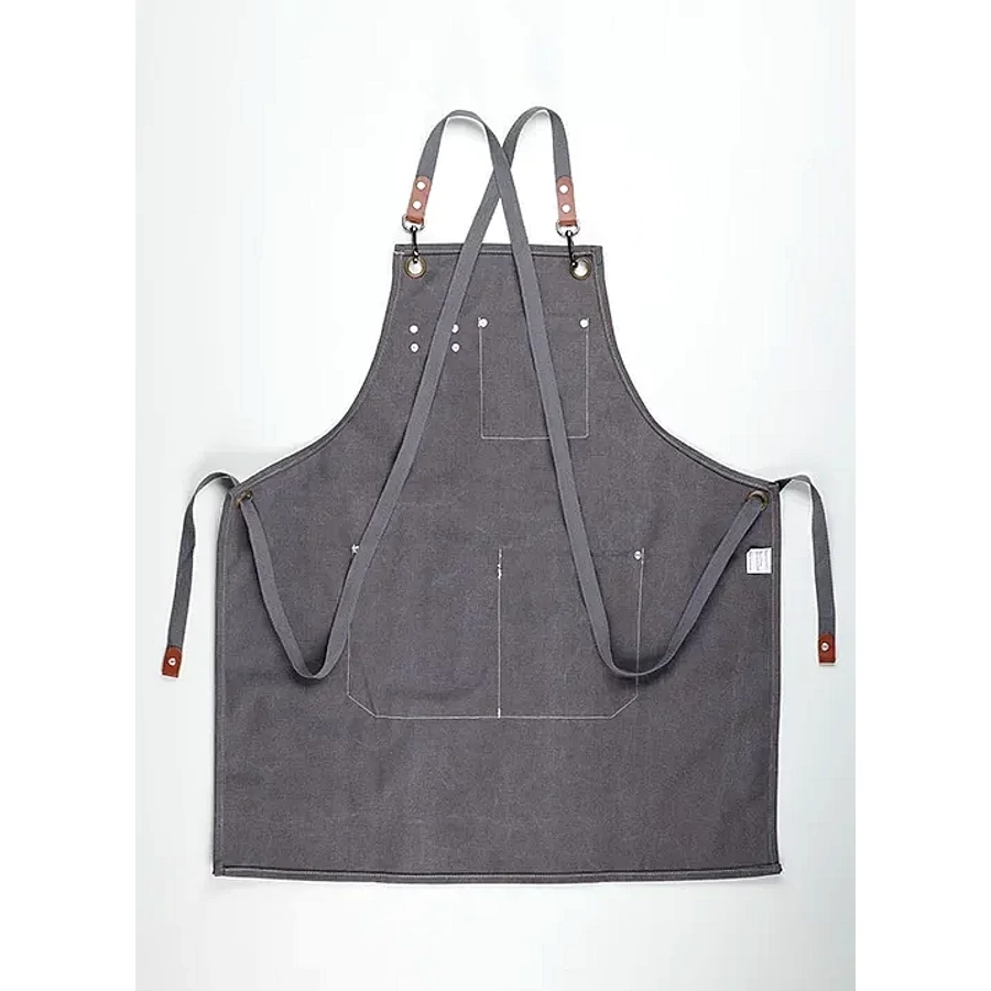 Șorț BBQ gros din pânză cu buzunare, 68x75 cm, Perfect Home