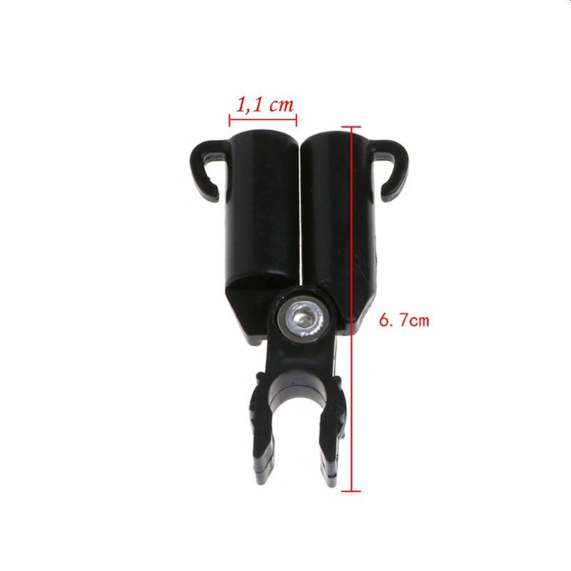 Set 6 conectori tip X pentru araci de gradina 11 mm, reglabili si reutilizabili