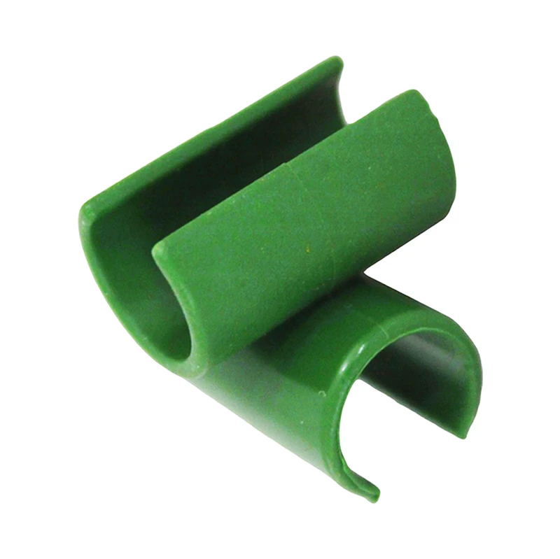 Set 6 conectori T pentru araci de sustinere 11 mm, plastic verde, Garden Plus