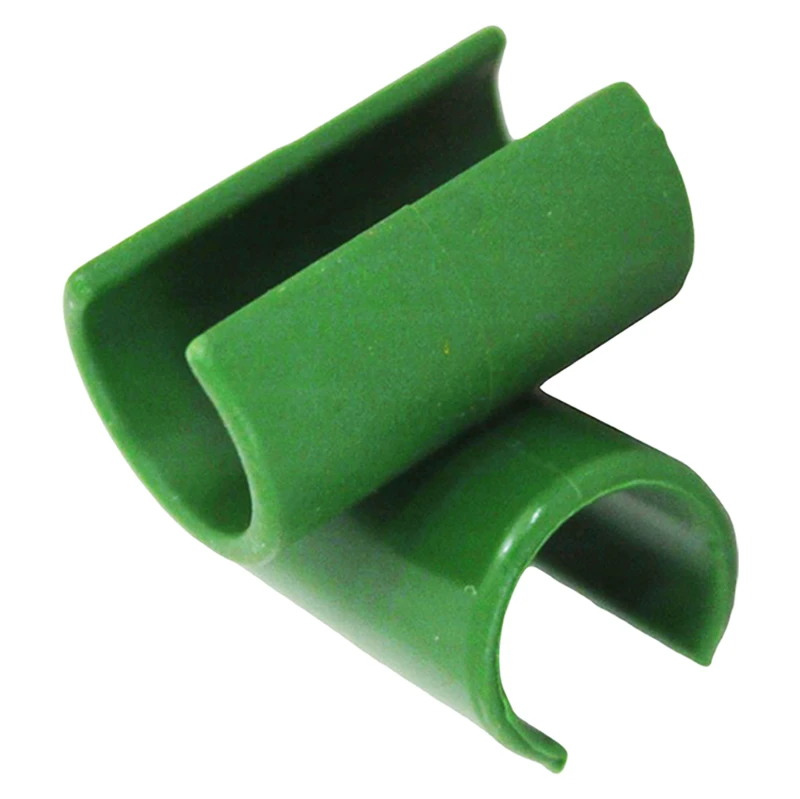 Set 6 conectori T pentru araci de sustinere 11 mm, plastic verde, Garden Plus