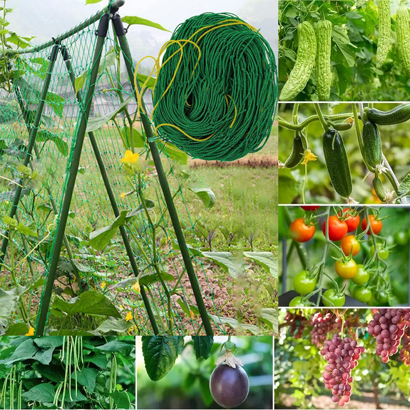 Spalier tip A pentru grădină cu plasă PE, suport plante cățărătoare 150 cm