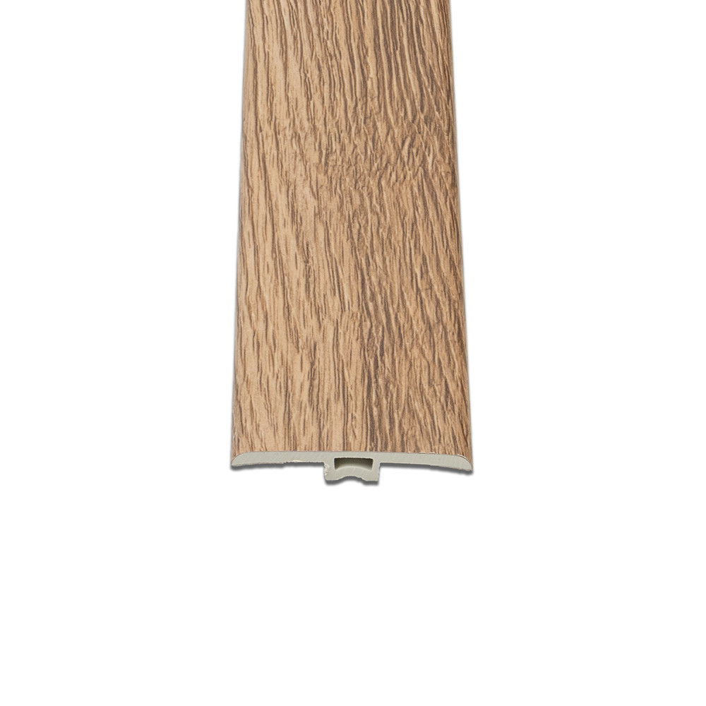 Profil de trecere T pentru pardoseală SPC, stejar Sipidan, 2400x45x6 mm