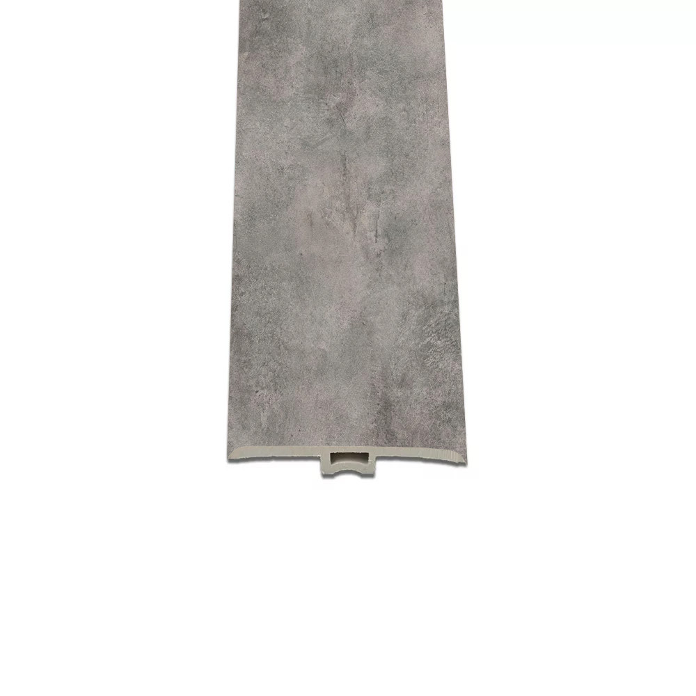 Leziter Plăci de pardoseală din vinil SPC Serona efect de piatră gri nisip 2400x45x6 mm