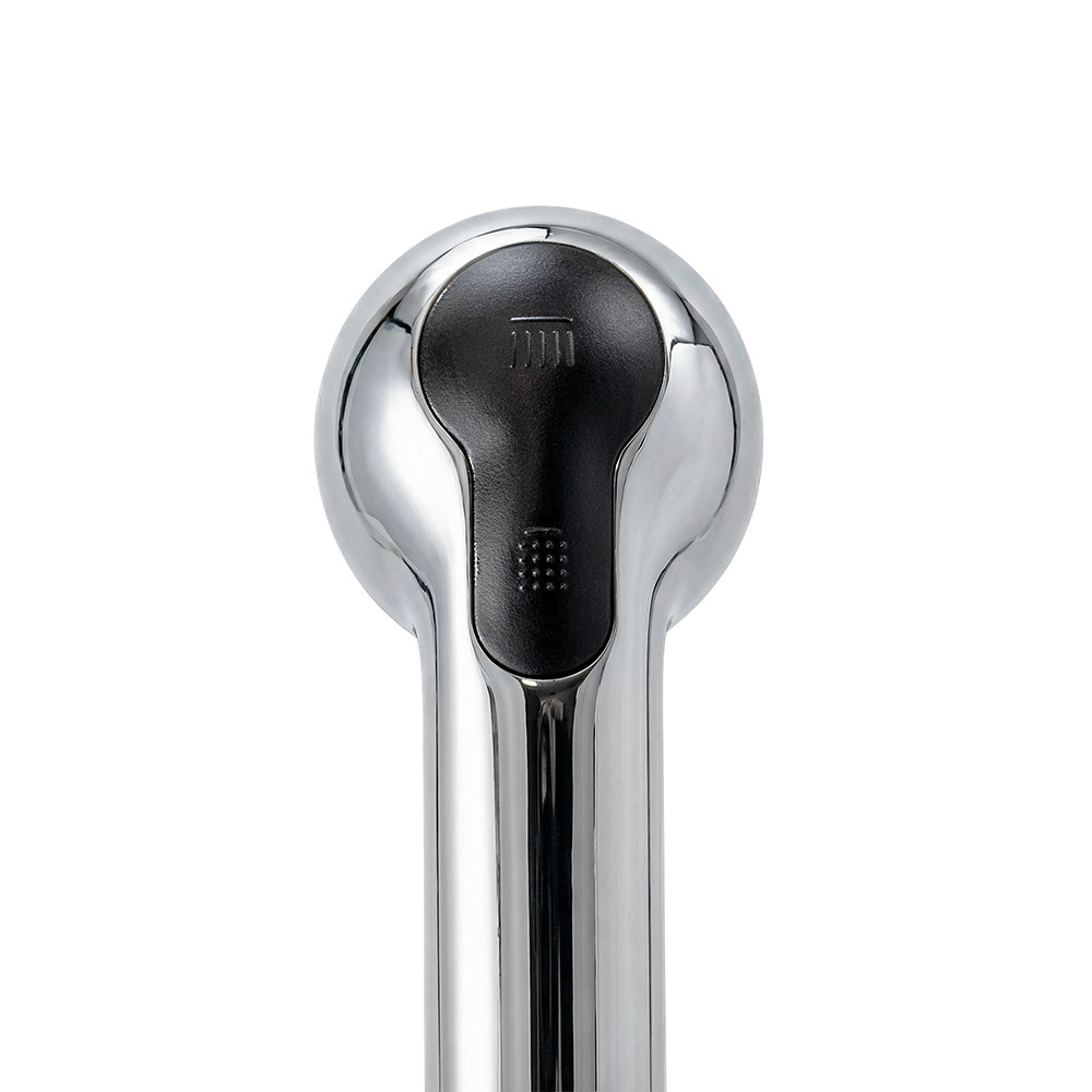 Robinet chiuvetă bucătărie Leziter Carol crom cu duș extractibil, 180 mm