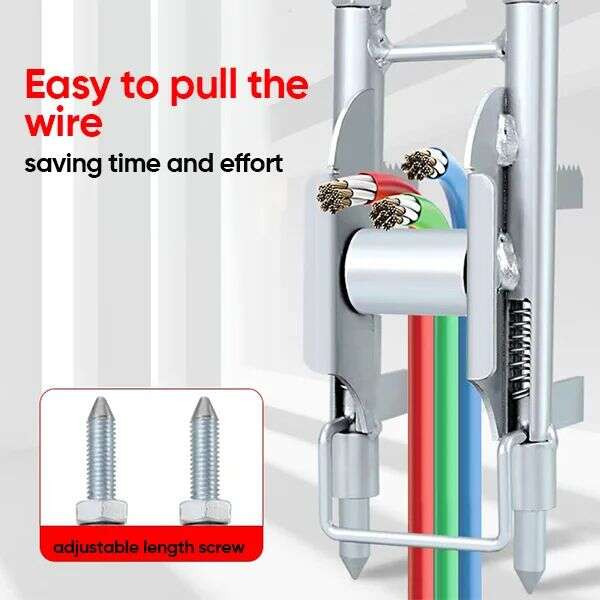 Leziter WireSwift – unealtă pentru tras și înfiletat cabluri în cutii de joncțiune