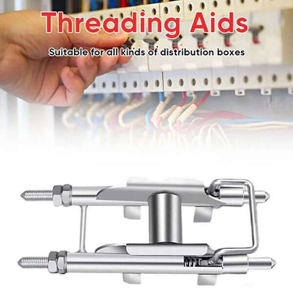 Leziter WireSwift – unealtă pentru tras și înfiletat cabluri în cutii de joncțiune