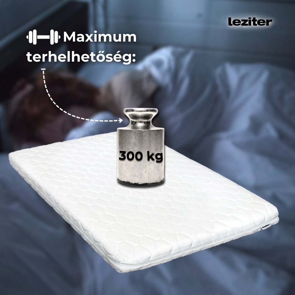 Saltea din spumă Leziter DreamX 80x200 cm, 12 cm, duritate mediu-moale