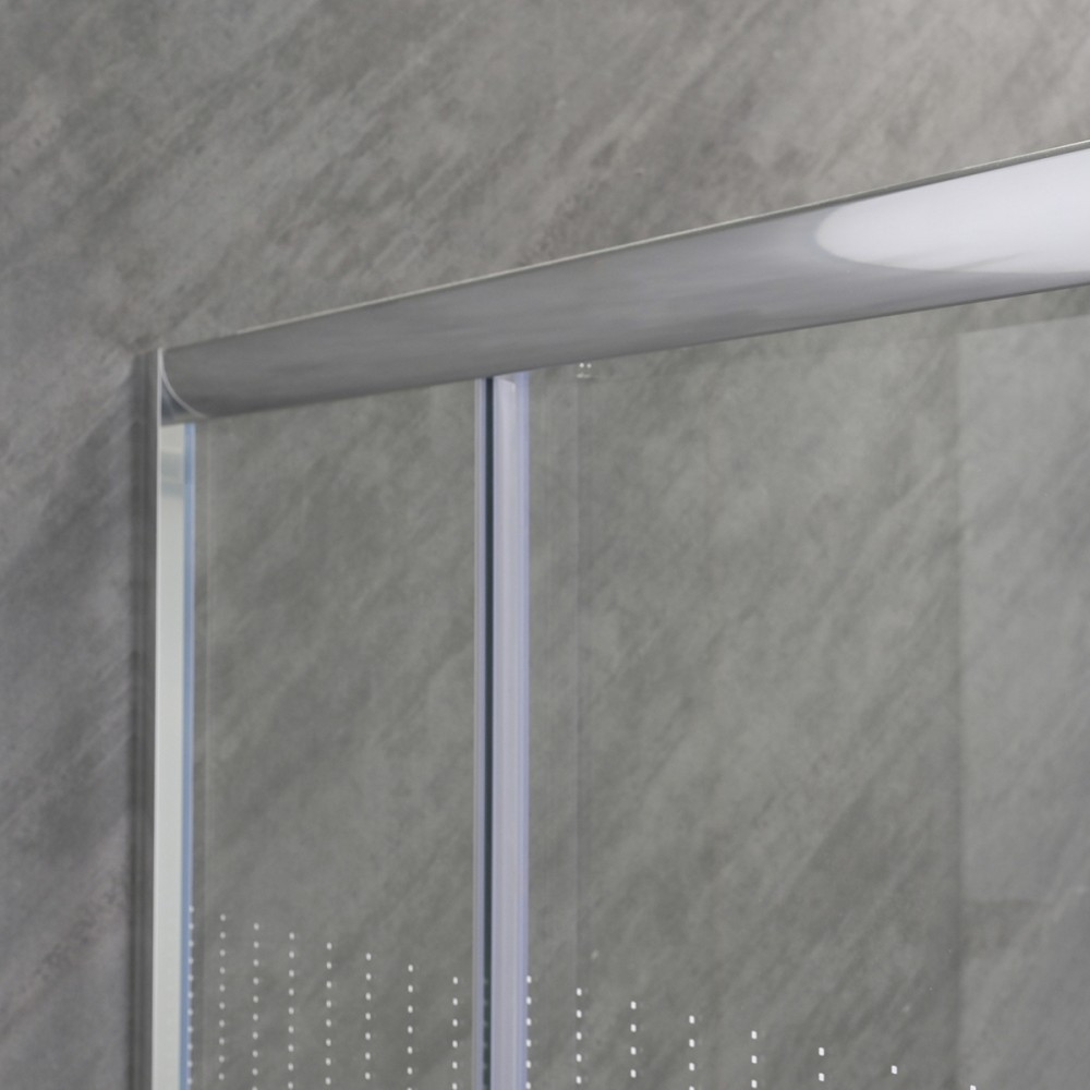 Cabină de duș pătrată Leziter Spirit Matrix 90x90 cm cu cădiță acrilică armată