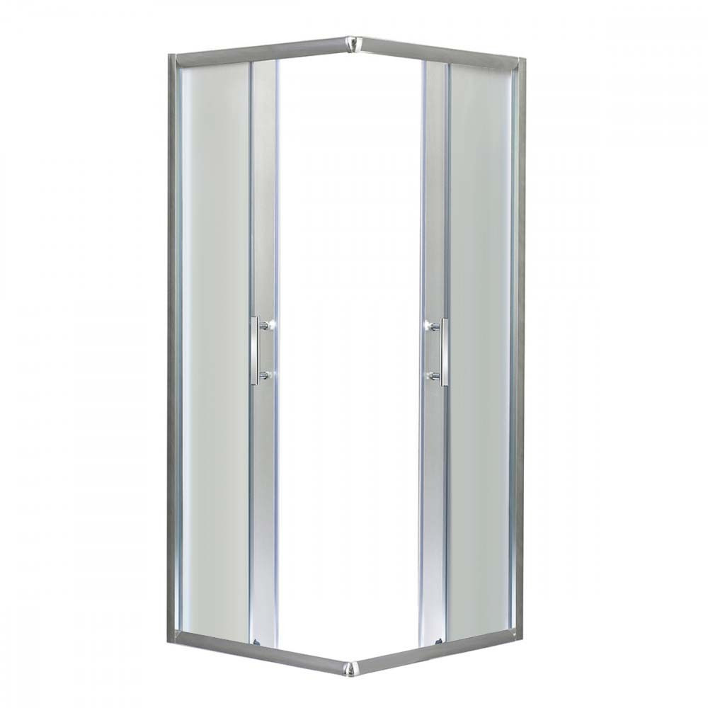 Cabină de duș pătrată Leziter Spirit Matt 90x90x180 cm, fără cădiță
