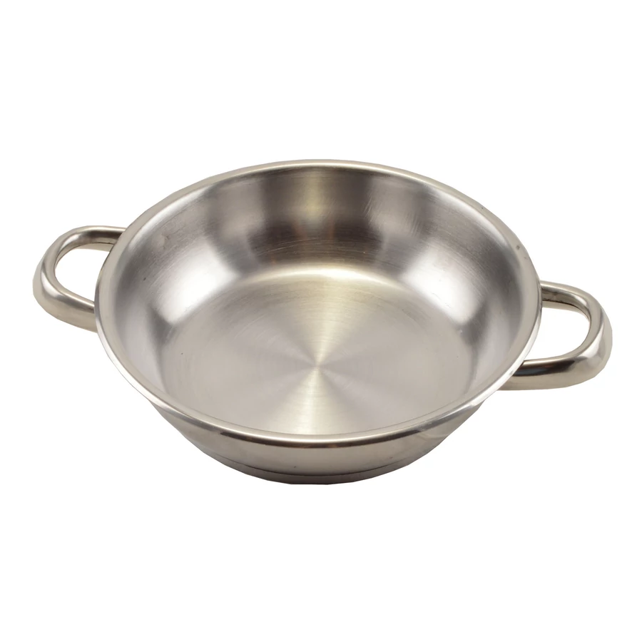 Tigaie Arian din inox 18 cm pentru omletă și porții mici, cu mânere