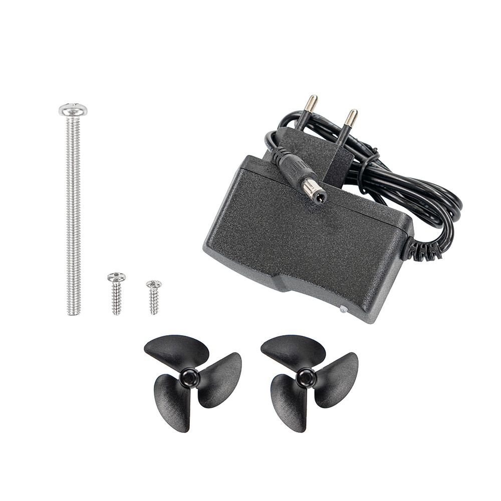 Barcă de nădire Leziter X3 Backpacker carbon, 500 m, 2 kg, telecomandă