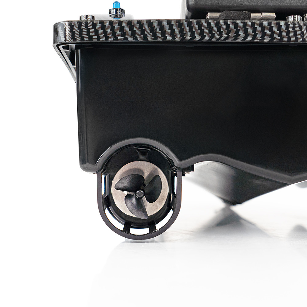 Barcă de nădire Leziter X3 Backpacker carbon, 500 m, 2 kg, telecomandă