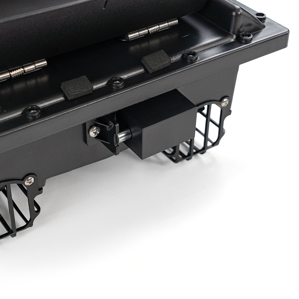 Barcă de nădire Leziter C12 cu GPS, 600 m, 2,5 kg, neagră