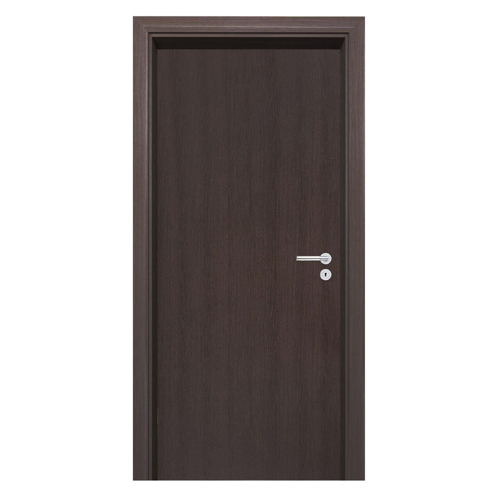 Blat de ușă interior Leziter IR Wenge 75 cm, deschidere stânga, încuietoare BB