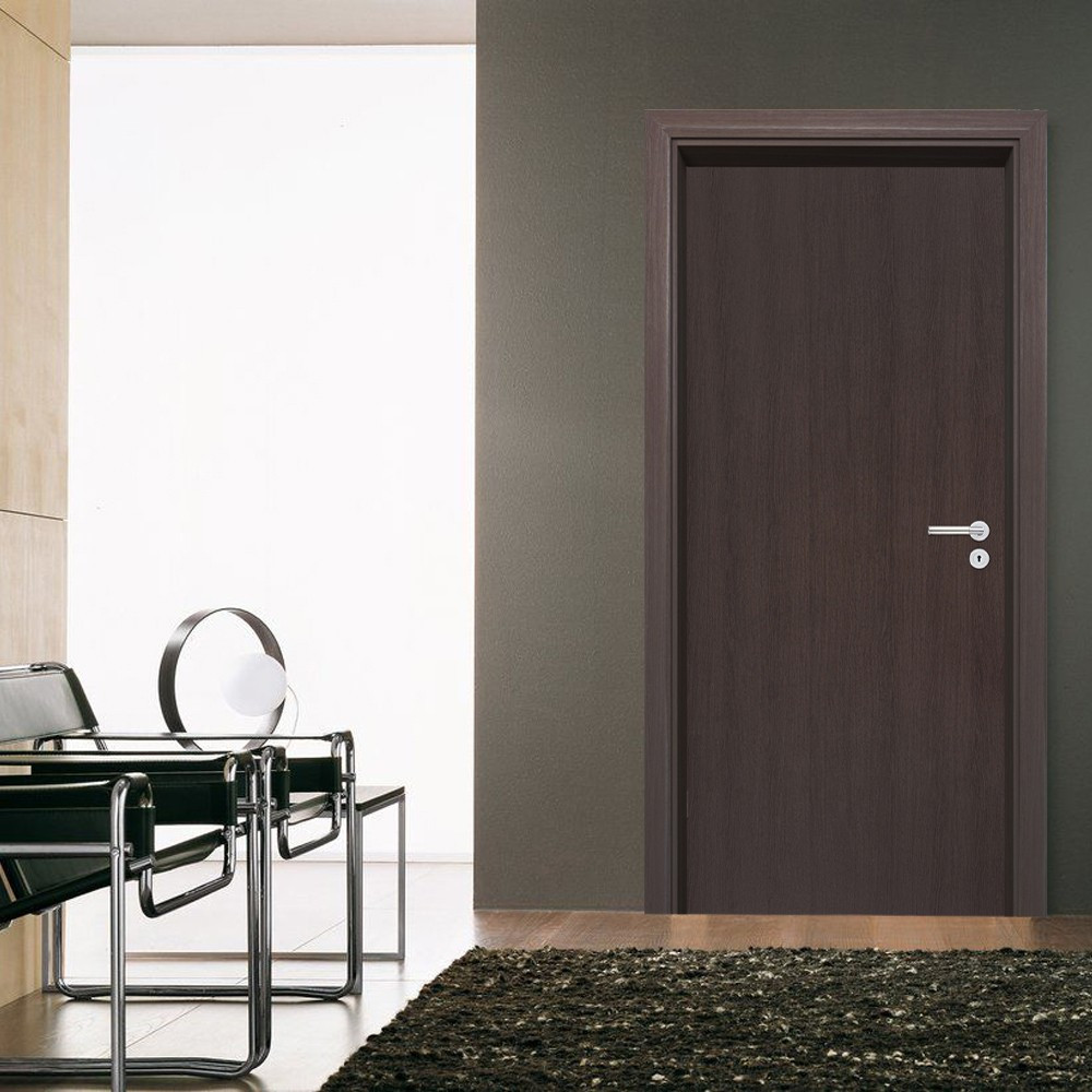 Blat de ușă interior Leziter IR Wenge 75 cm, deschidere stânga, încuietoare BB