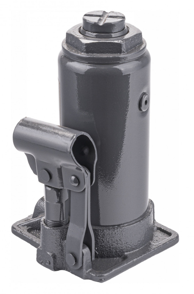 Cric hidraulic tip sticlă Powermat PM-PHS-10T, 10 tone, ridicare 200–385 mm