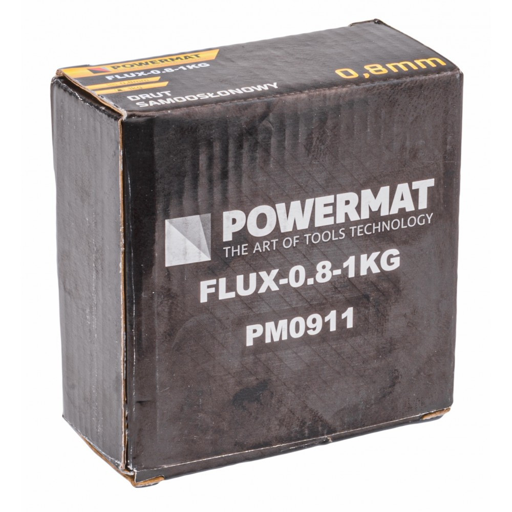 Sârmă de sudură flux Powermat E71T-GS autoprotejată, 0,8 mm, rolă 1 kg