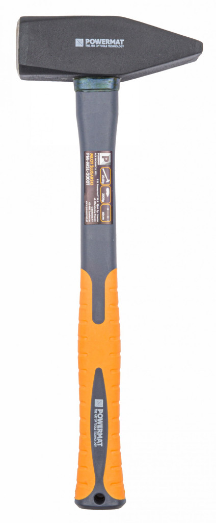 Set 7 ciocane de lăcătuș Powermat PM-MSL-Z7T, mâner fibră de sticlă