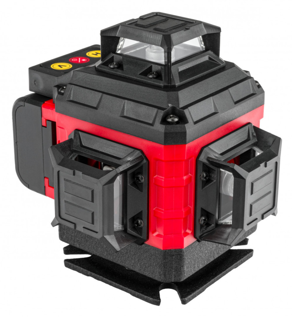 Laser nivel 4D 360° verde Red Technic, 16 linii, cu autonivelare și telecomandă