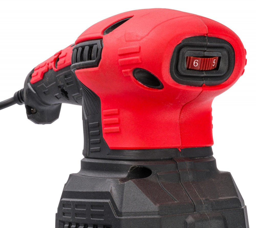 Polizor excentric Red Technic 1300W, 125 mm, turație 7000–12000 rpm, Velcro (RTSMO0060)