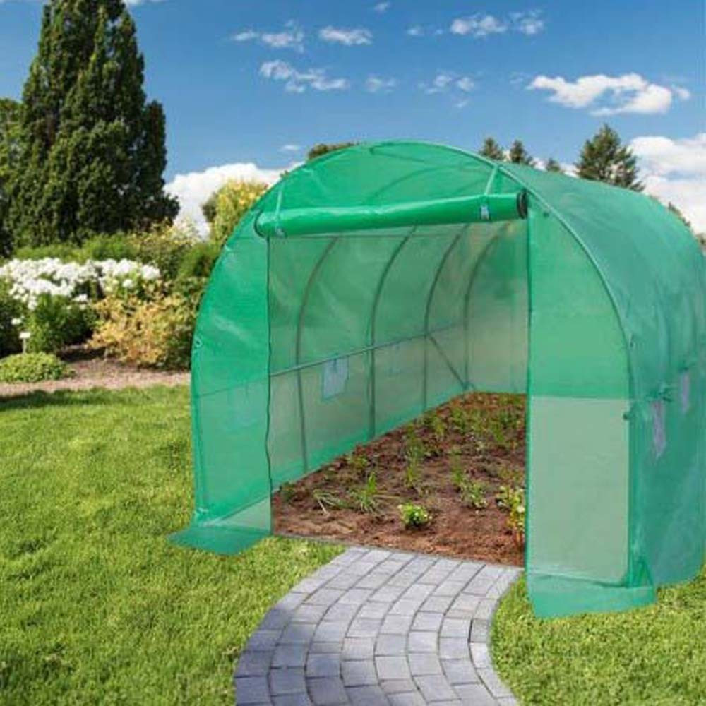 Folie solar pentru seră Mirpol 2x3x2 m, PE 140 g/mp, verde, fără cadru