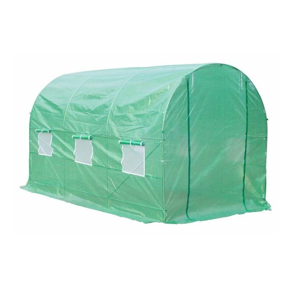 Folie solar pentru seră Mirpol 2x3x2 m, PE 140 g/mp, verde, fără cadru