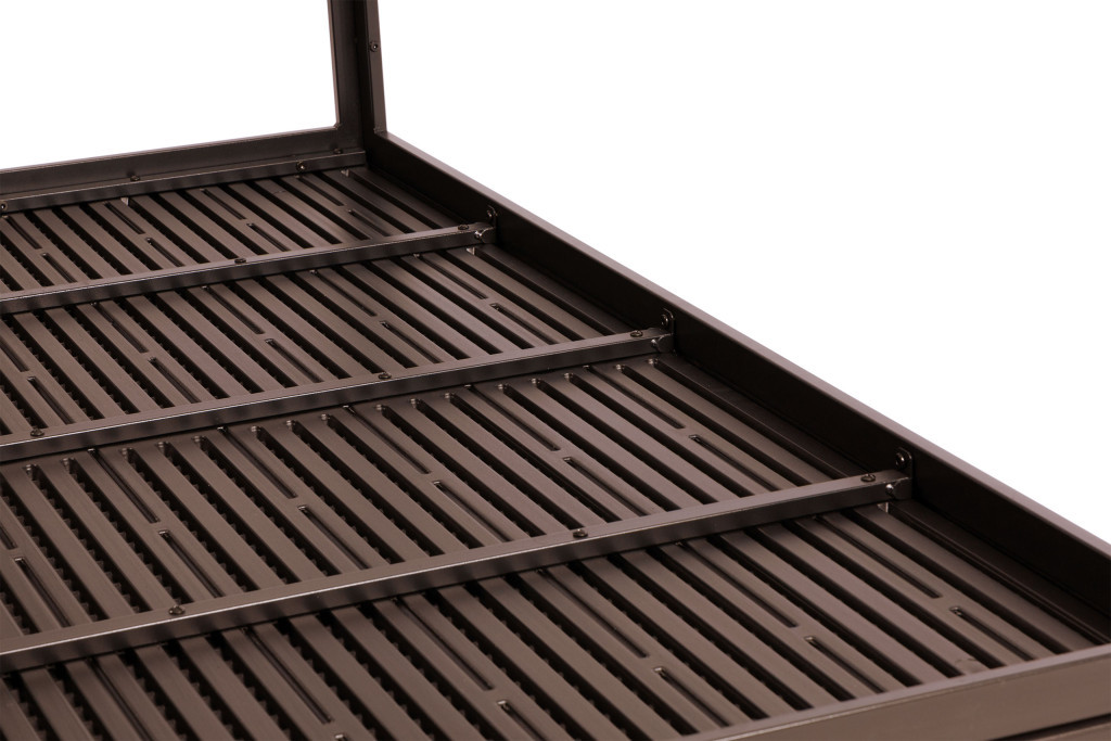 Masă de grădină Homelux pentru 6 persoane, 156x78 cm, polywood maro