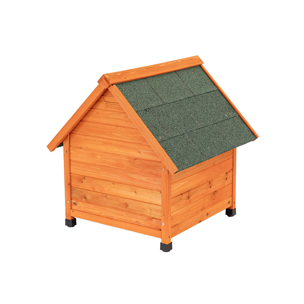 Cușcă pentru câini Leziter Smiley Classic M din lemn, 79x88x81,5 cm