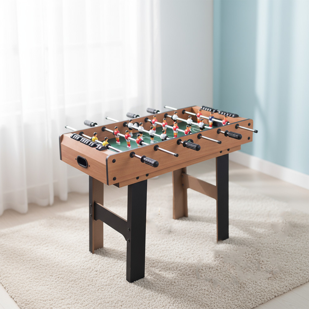 Masă de joc multifuncțională Leziter 4 în 1: foosball, biliard, ping-pong, air hockey