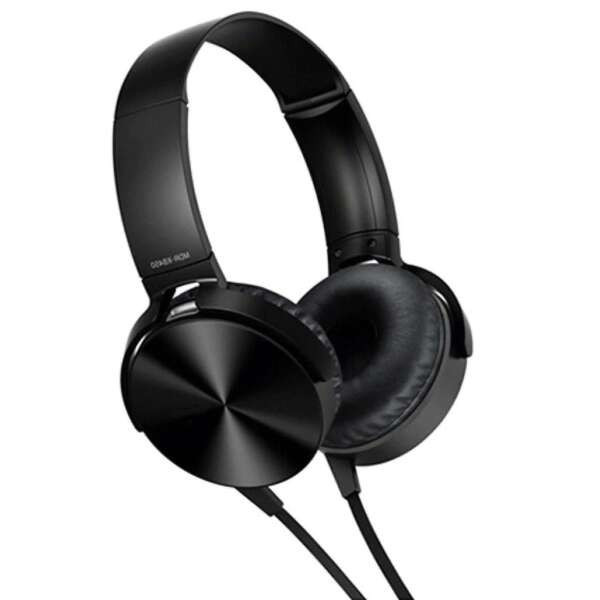 Căști pliabile Leziter Drici cu microfon și sunet stereo, Extra Bass